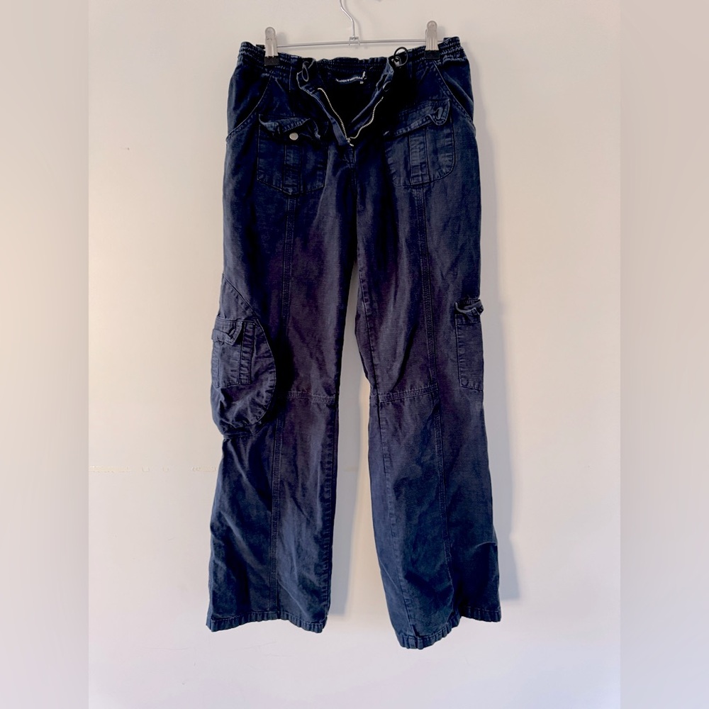 Brandy Melville dark blue cargo pants